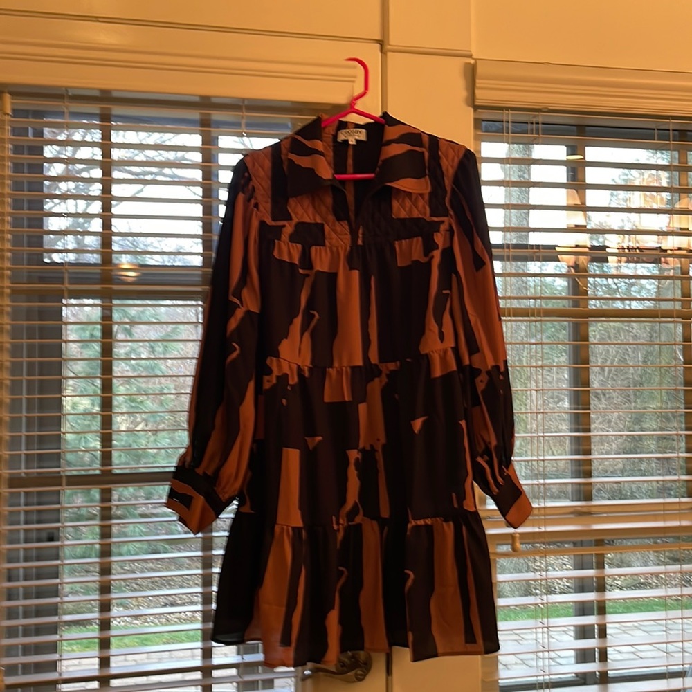 Crosby brand midi dress.